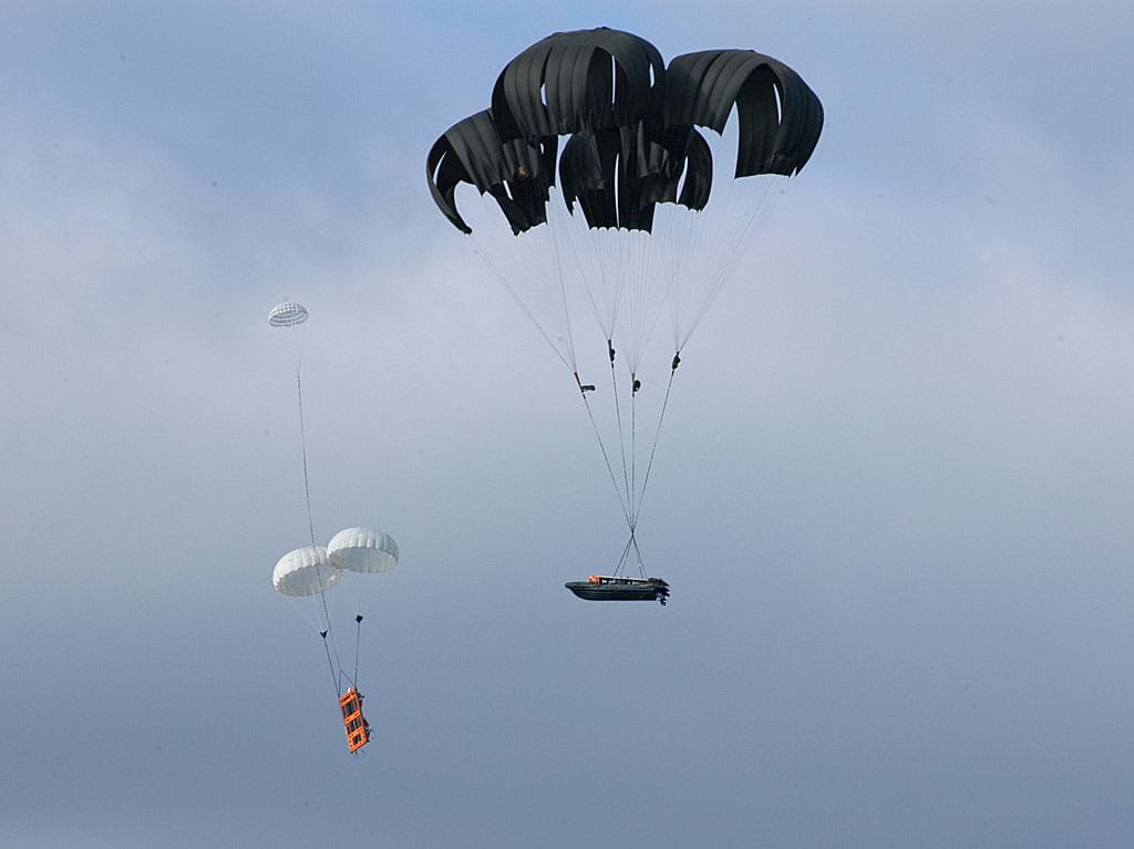 Airdrop av Zodiac RIB