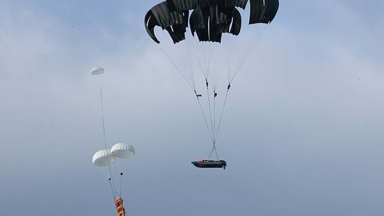 Airdrop av Zodiac RIB